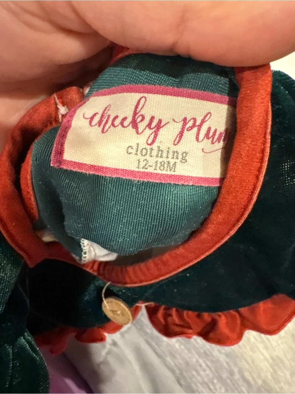 Cheeky Plum Holiday Outfit Very// 12-18m